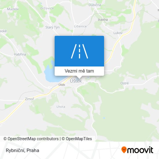 Rybniční mapa