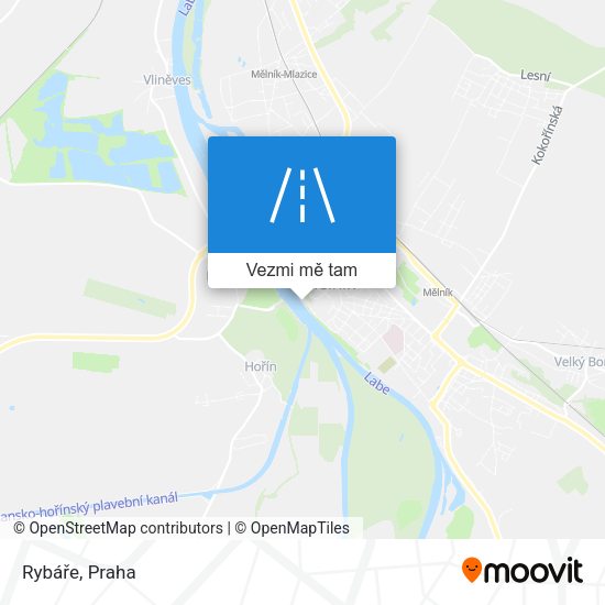 Rybáře mapa