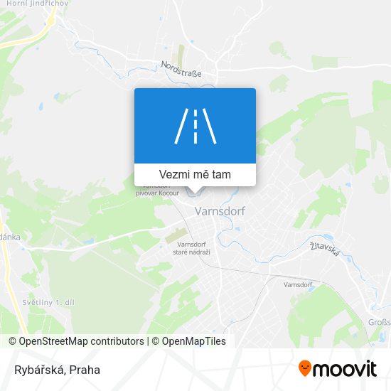 Rybářská mapa