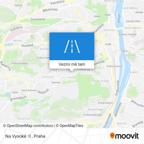 Na Vysoké Ⅱ mapa