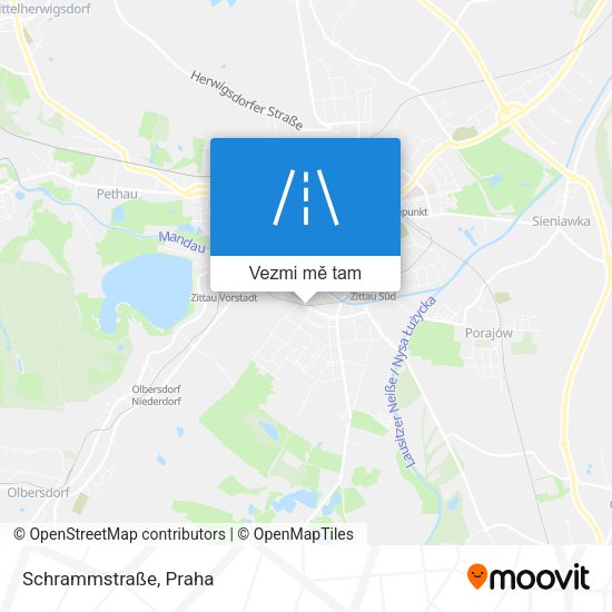 Schrammstraße mapa