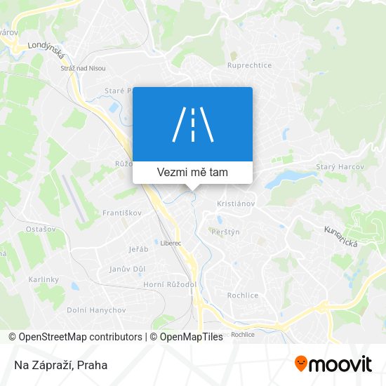 Na Zápraží mapa