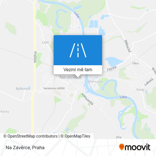 Na Závěrce mapa