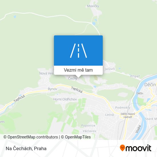 Na Čechách mapa