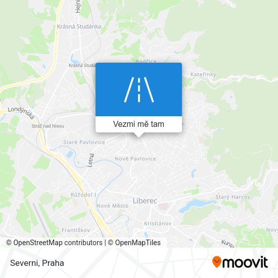 Severni mapa