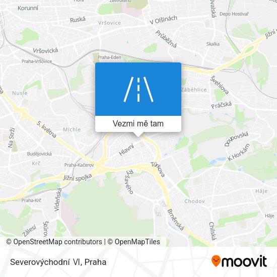 Severovýchodní Ⅵ mapa