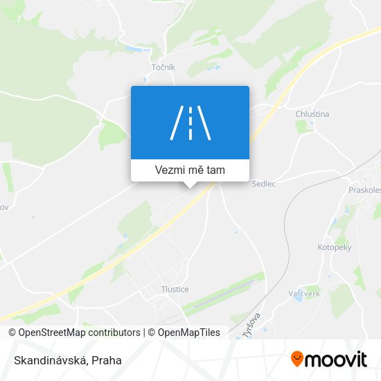 Skandinávská mapa