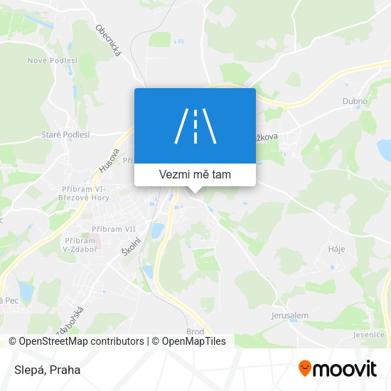 Slepá mapa