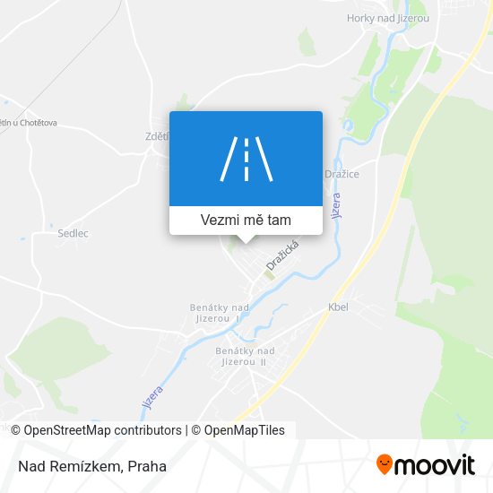 Nad Remízkem mapa