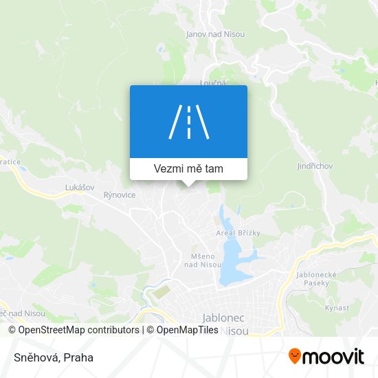 Sněhová mapa