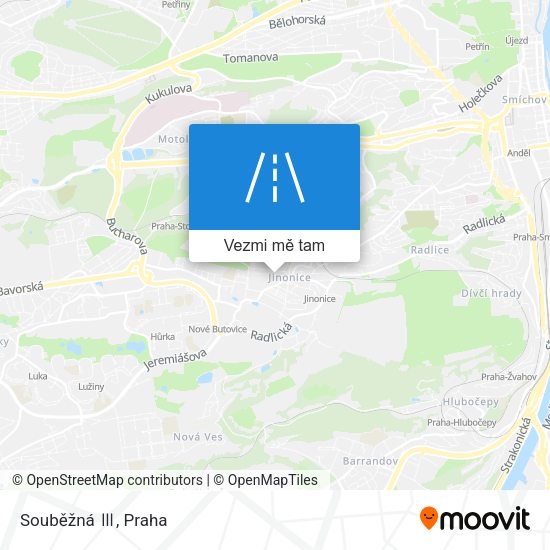 Souběžná Ⅲ mapa