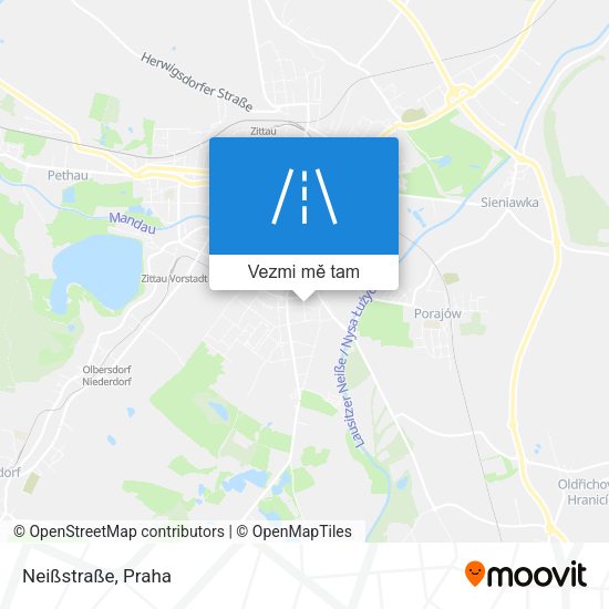 Neißstraße mapa