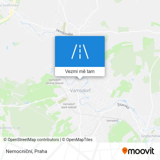 Nemocniční mapa