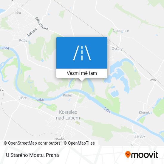 U Starého Mostu mapa