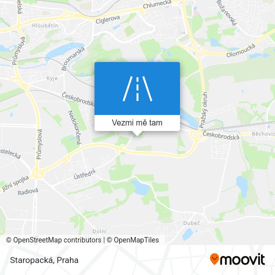 Staropacká mapa