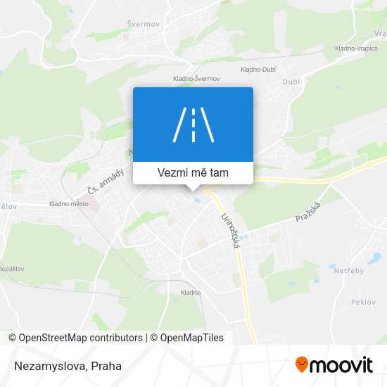 Nezamyslova mapa