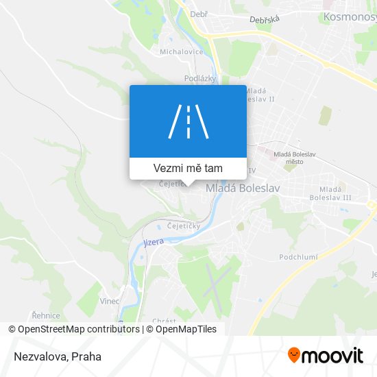 Nezvalova mapa