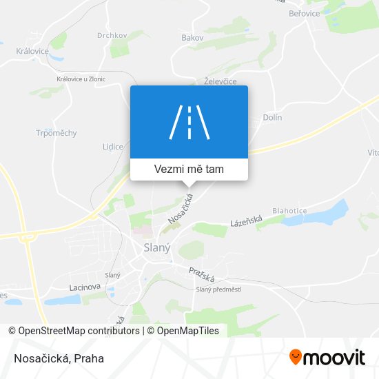 Nosačická mapa