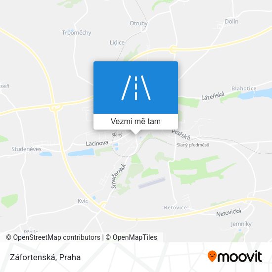 Záfortenská mapa