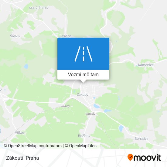 Zákoutí mapa