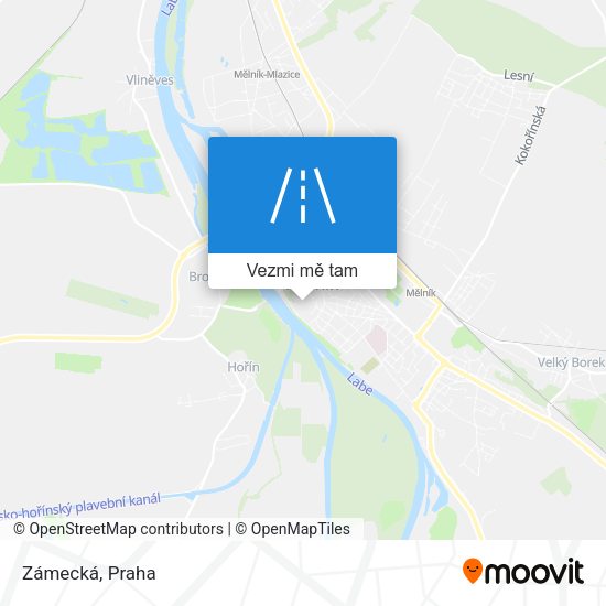 Zámecká mapa