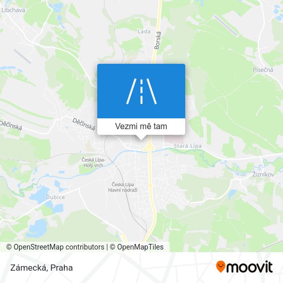 Zámecká mapa