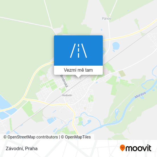 Závodní mapa