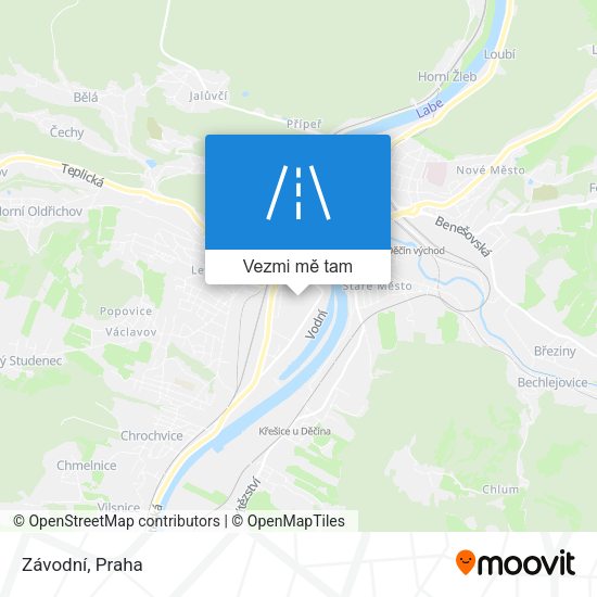 Závodní mapa