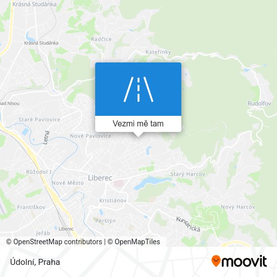 Údolní mapa