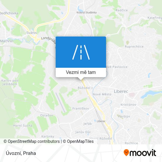 Úvozní mapa