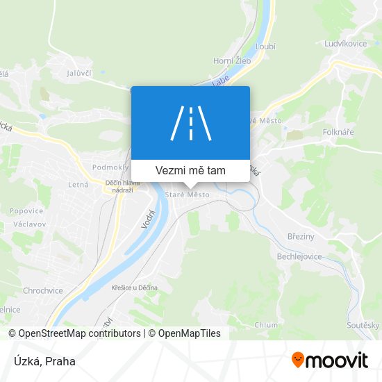 Úzká mapa