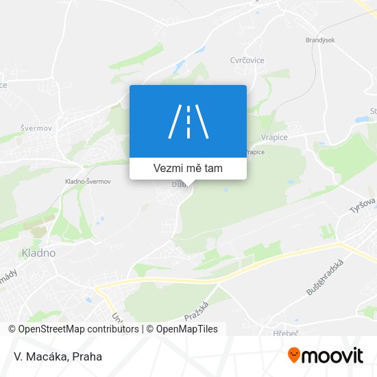 V. Macáka mapa