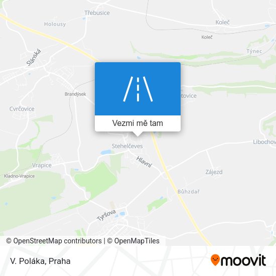 V. Poláka mapa