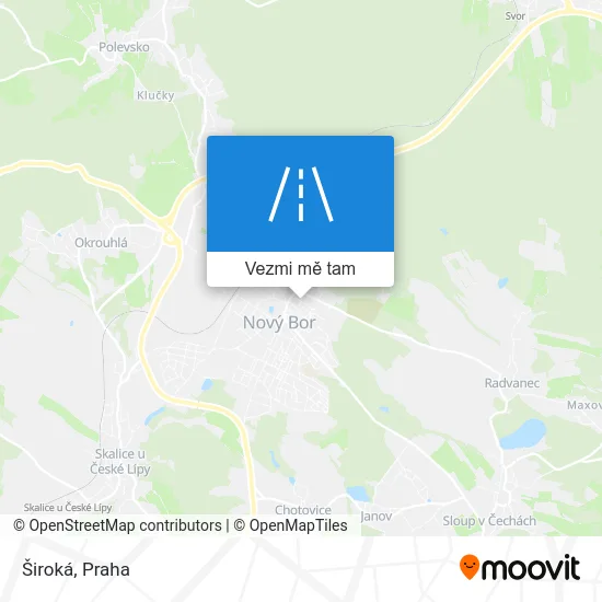 Široká mapa