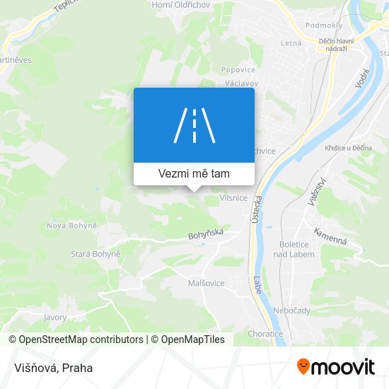 Višňová mapa