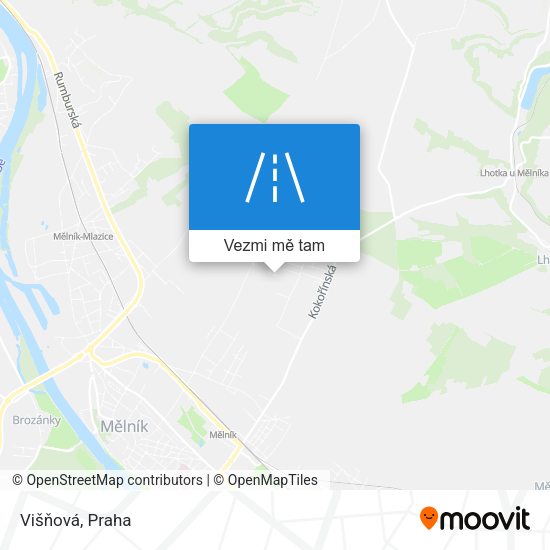 Višňová mapa