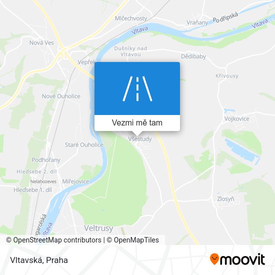 Vltavská mapa