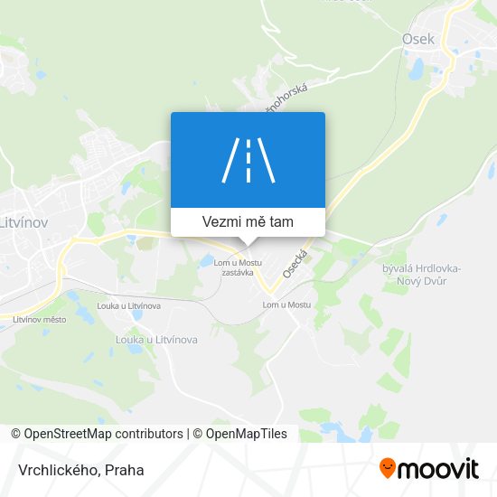 Vrchlického mapa