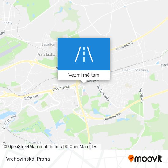 Vrchovinská mapa