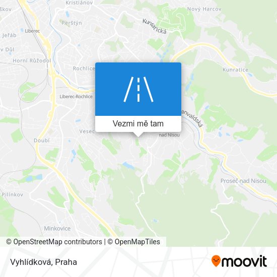 Vyhlídková mapa