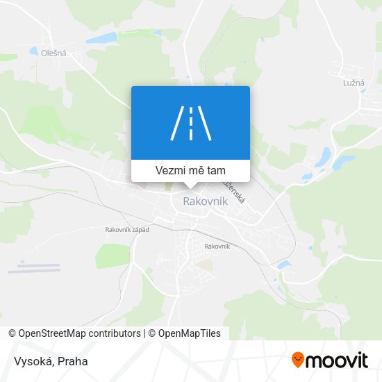 Vysoká mapa