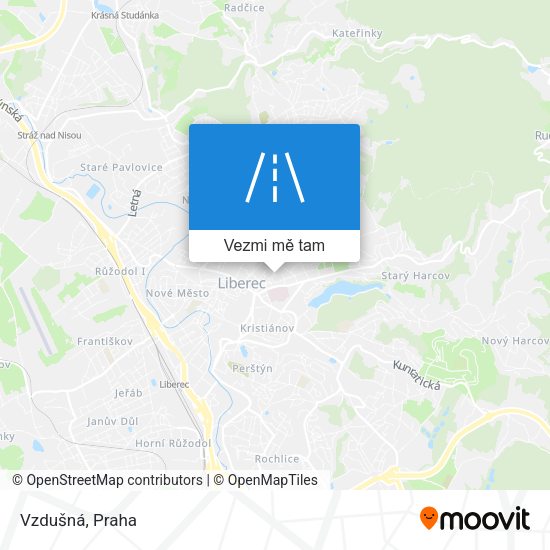 Vzdušná mapa
