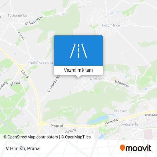 V Hliništi mapa