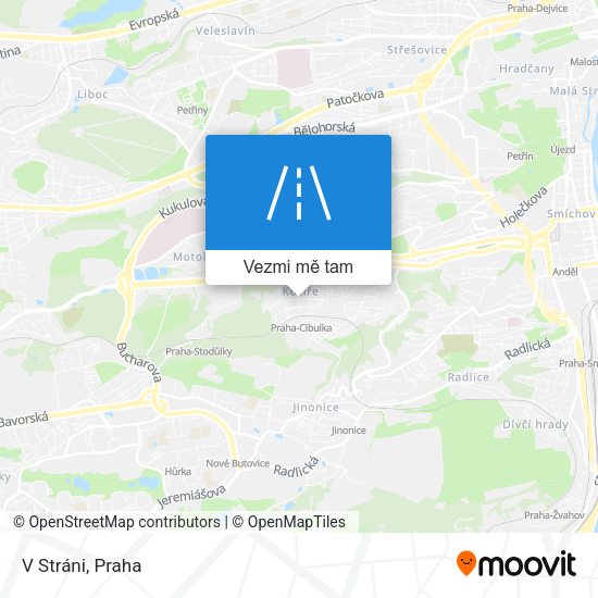 V Stráni mapa