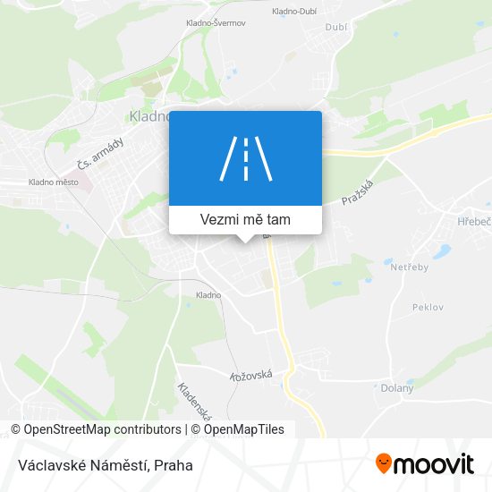Václavské Náměstí mapa
