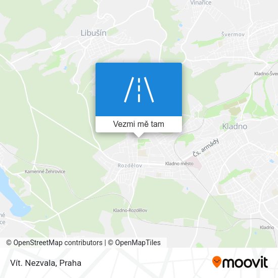 Vít. Nezvala mapa