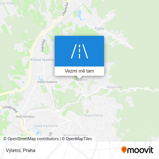 Výletní mapa