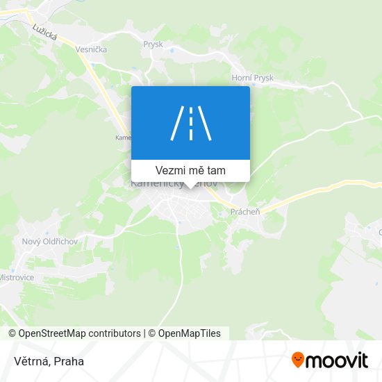 Větrná mapa