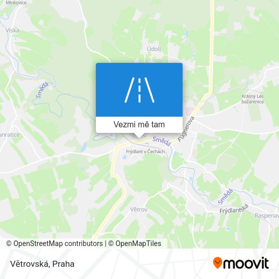 Větrovská mapa