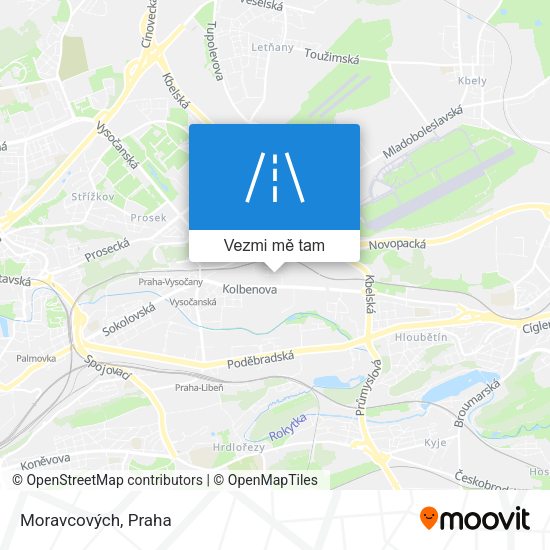 Moravcových mapa